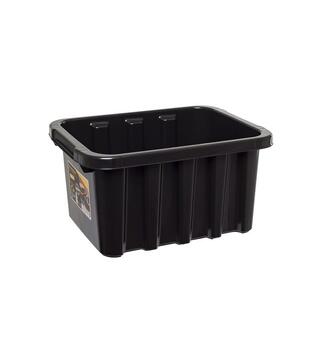 Oppbevaringsboks STRONGBOX 27L sort Praktiske slitesterke oppbevaringbokser