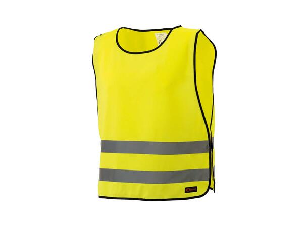 Refleksvest mod.404 strikk i siden | gul XX-Large 