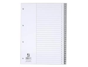 Register PP 1-31 A4 m/indeksark grå (10) 