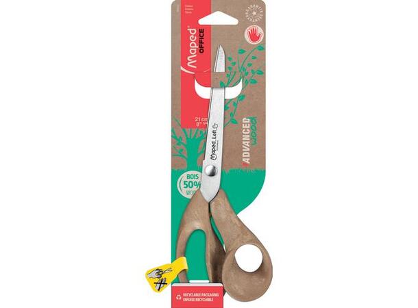 Saks MAPED venstre 21 cm tre 