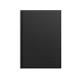 279325 92756700 Skrivebok BURDE A5 ulinjert sort Notatbok