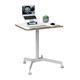 19365975 Leitz65360001 Skrivebord LEITZ hev/senk hvit Fullergonomisk sitt- &amp; ståbord | Manuell