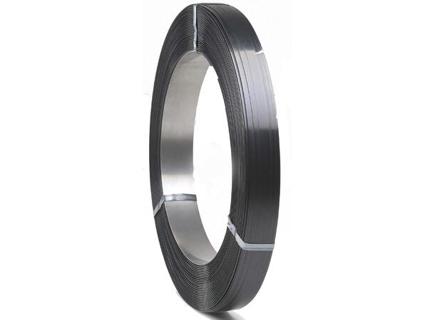 Stålbånd 16X0,5mm-406mm Industrispolet Sortlakkert | 49,5 kg | 779,1m 