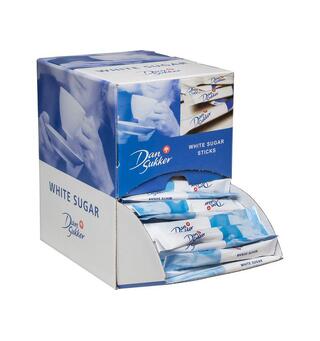 Sukkersticks DANSUKKER hvit 4g (225)