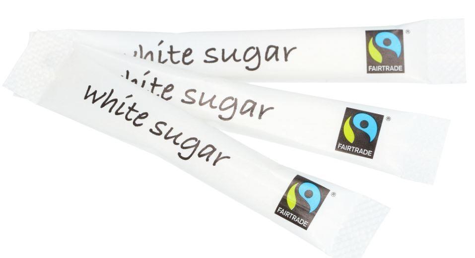 9445527   Sukkersticks FAIRTRADE hvit 3g (1000) 