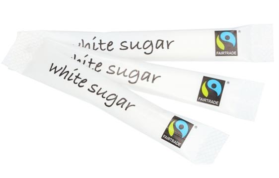 9445527   Sukkersticks FAIRTRADE hvit 3g (1000) 