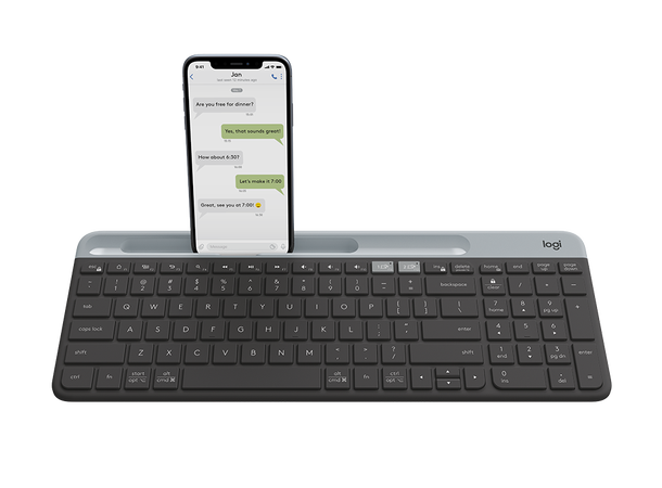 Tastatur Logitech K580 Slim trådløst tastatur | multienhet 