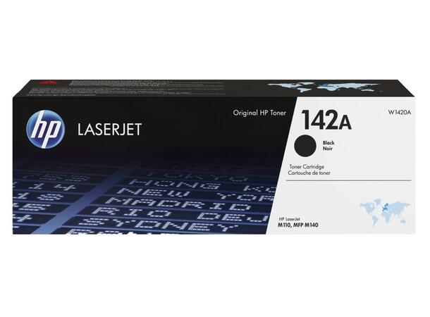 Toner HP 142A sort 