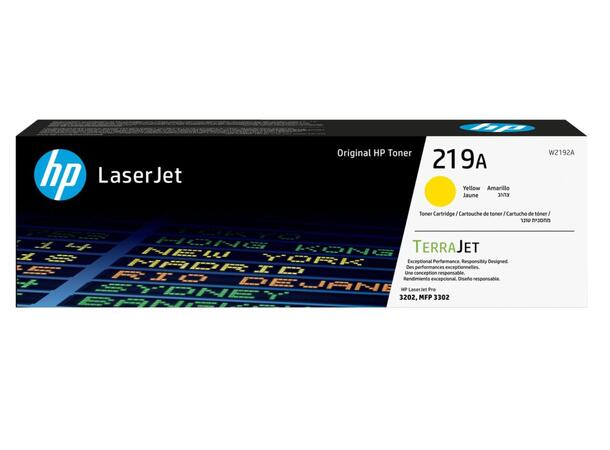 Toner HP 219A 1.2K gul 