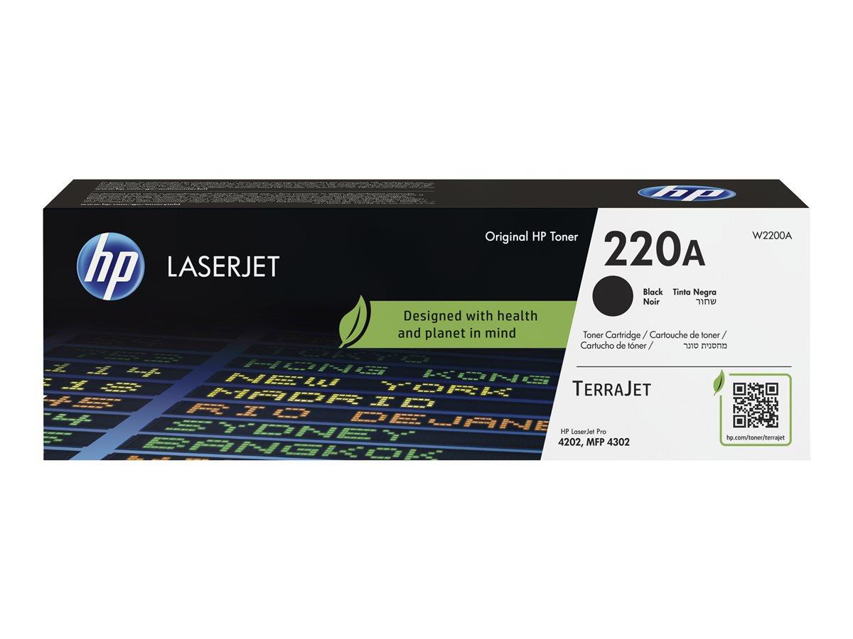 9442686 HP W2200A Toner HP 220A sort LaserJetPro 4202dn Inntil 2 000 sider