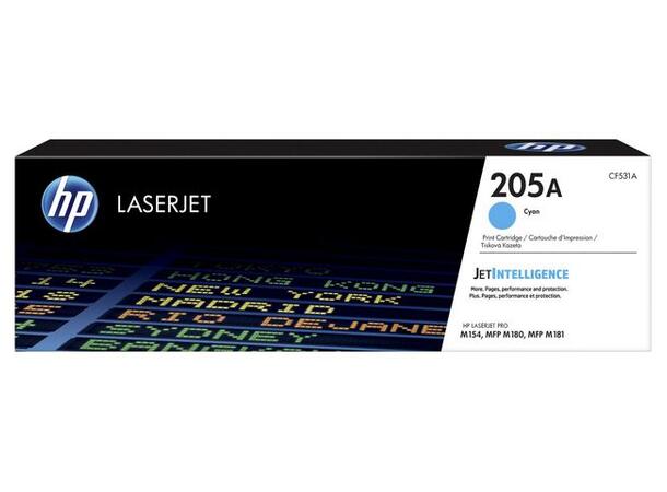 Toner HP CF531A 205A 0.9K Cyan Pro MFP M180n | Pro MFP M181fw 