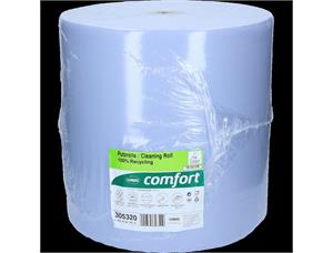 Tørkepapir Maxi Comfort 3-lag blå Industritørk | 1000 ark pr rull 