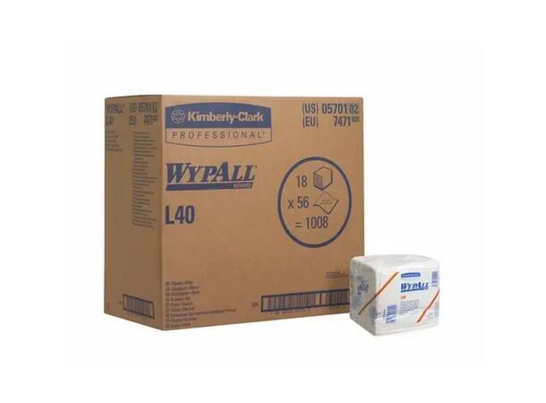 Vaskeklut WYPALL L40 33x31,5cm | 18 pakker à 56 ark 