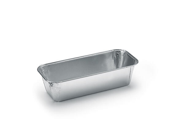 Aluminiumsform foldet 230 x 100 x 58  mm Foldet aluform | 870 cm3 | (1000 stk) 