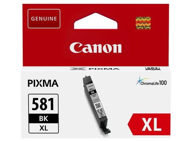 Blekk CANON CLI-581XL Sort Pixma | Blekkpatron 