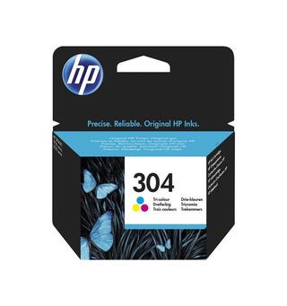 Blekk HP N9K05AE serie 304 Tri-Color Blekkpatron til HP Deskjet 3720/3730