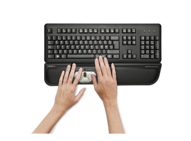 CONTOUR Rollermouse Pro3 Egonomisk mus med rullestativ 