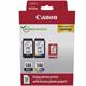 9443979 Canon8287B008 Canon Blekk PG-545/CL-546 Photo Value-Pk Inkludert 50 stk. fotopapir