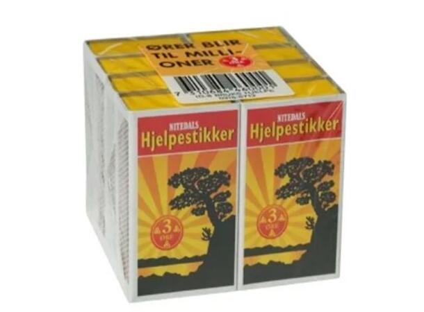 Fyrstikker Nitedals bruksesker (240) Hjelpestikker 