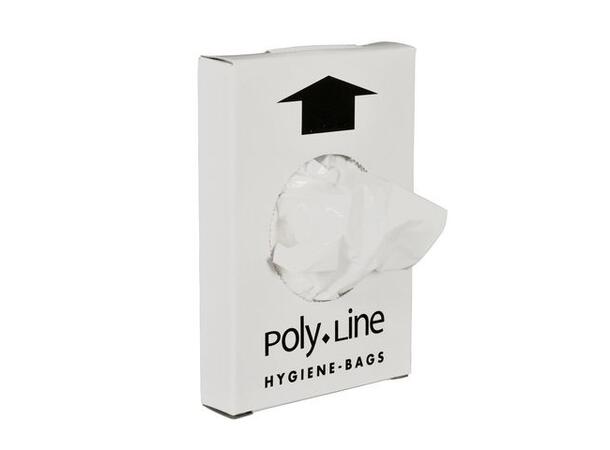 Hygienepose ABENA 15my12,5x24,5cm 1L(30) Sanitærpose 