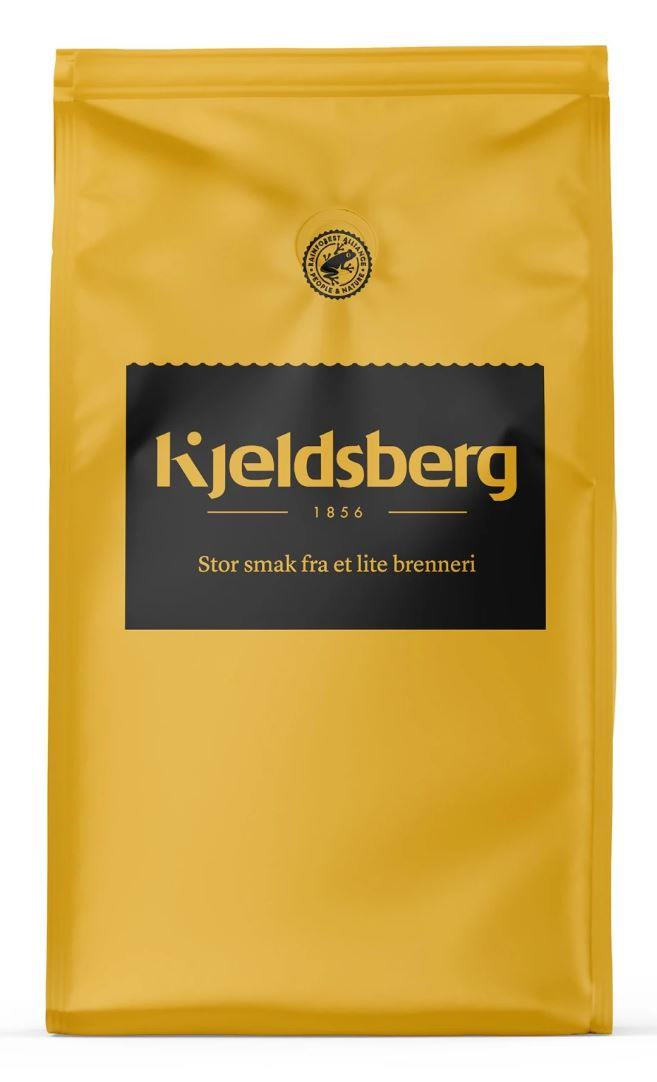 9444590   Kaffe Kjeldsberg B&#248;nner 500g (12) M&#248;rkbrent
