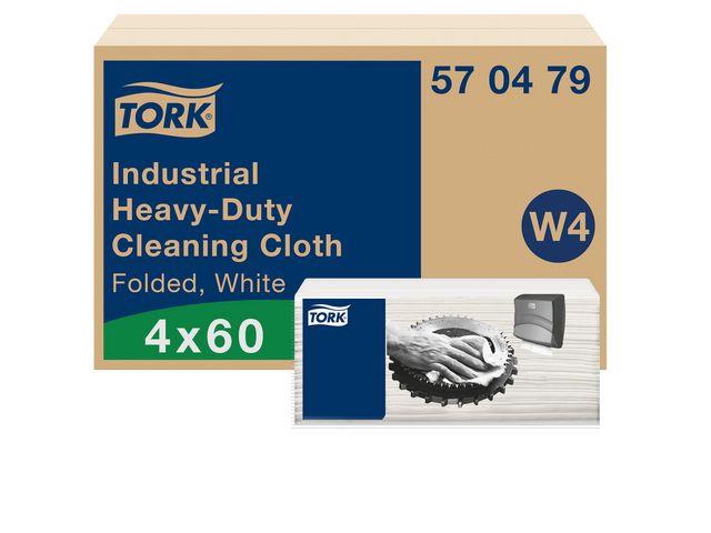 249052 Tork 570479 Klut TORK industri ekstra sterk W4 (60) Tork klut med høy absopsjons kapasitet
