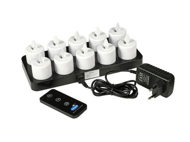 212168 Duni 192536 Led Lys DUNI movingflame oppladbare (10) 