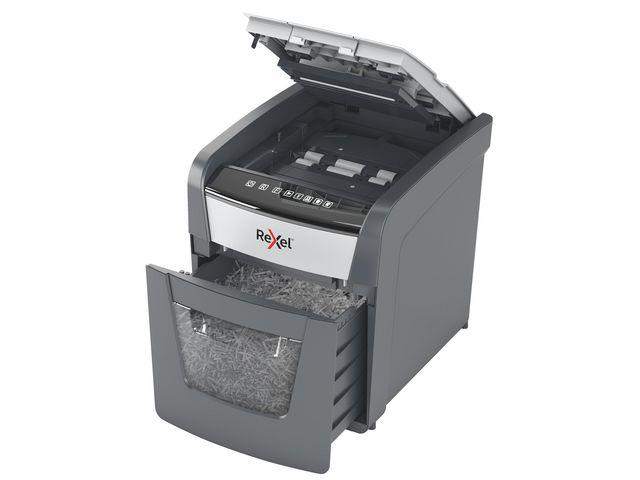 227609 Rexel 2020050XEU Makuleringsmaskin REXEL Auto+ 50X P4 Makuleringsmaskin med krysskutting
