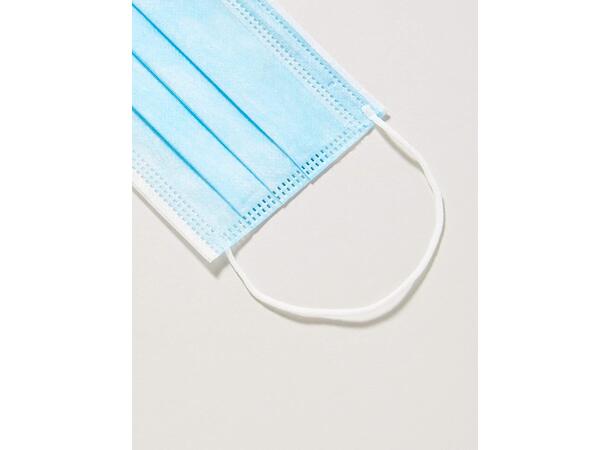 Munnbind type IIR (10) blå Non-Woven - 3-lags | pakke med 10 stk 