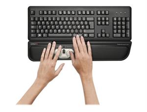 Mus ROLLERMOUSE Pro3 sort Ergonimisk mus fra Contour 