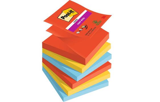 14139162 3M R330-6SS-PLAY Notatblokk POST-IT SSZN 76x76 Playful(6) 