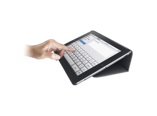 Omslag m/stand new iPad 