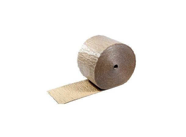 Papirlaminert bobleplast 150cm X 75 m. 3-lag 