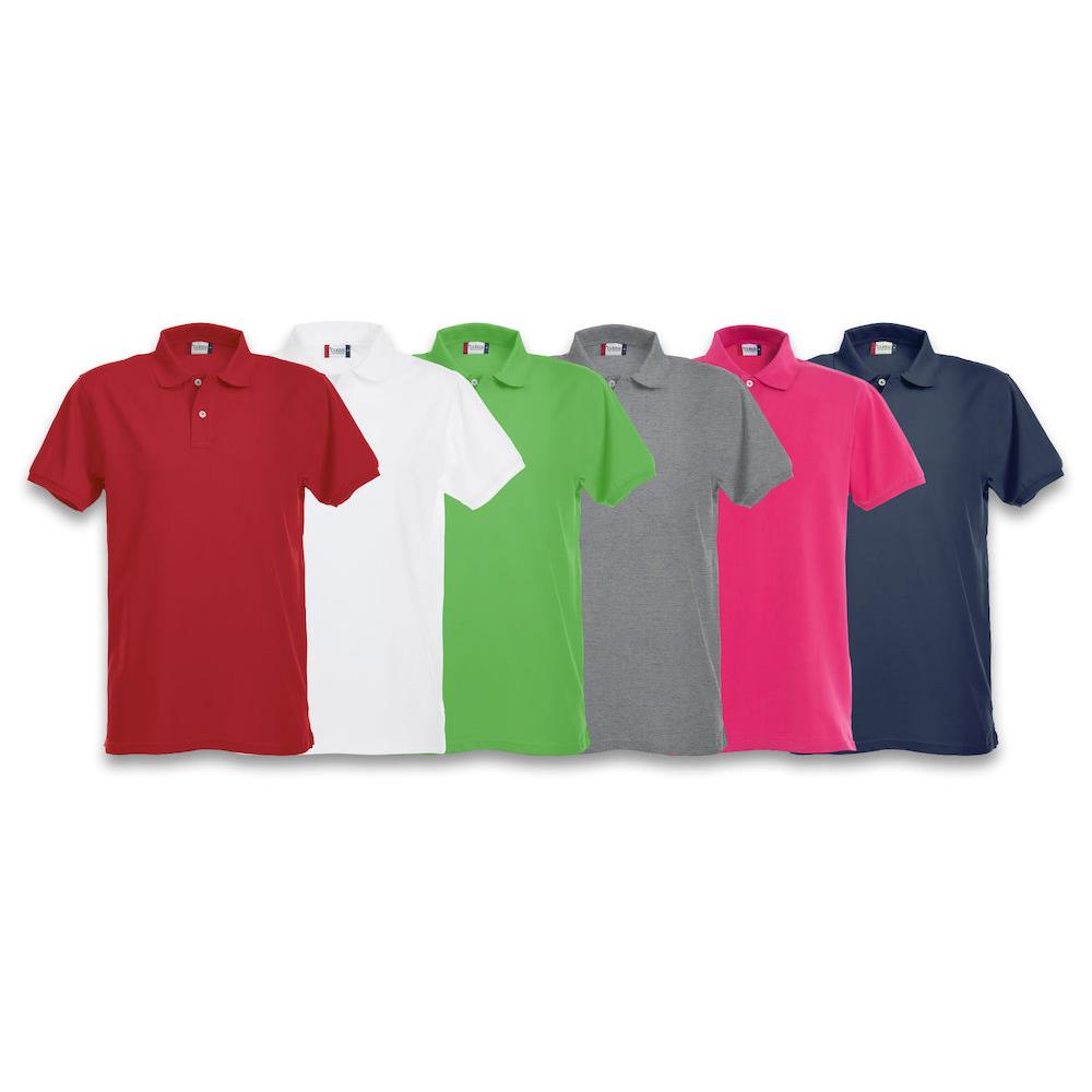 9438136 Clique 028240 Piqueskjorte Stretch Premium Menn 4X-Large Marinebl&#229; m&#248;rk