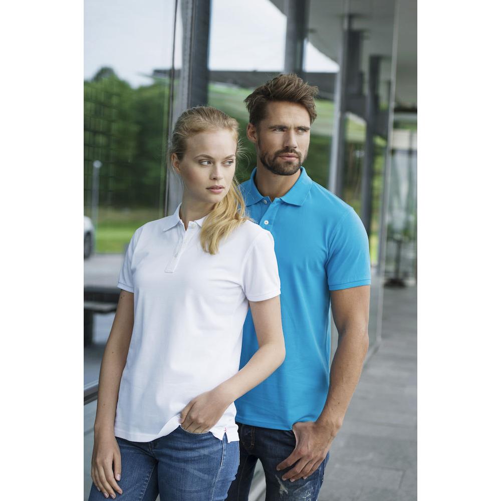 9438136 Clique 028240 Piqueskjorte Stretch Premium Menn 4X-Large Marinebl&#229; m&#248;rk