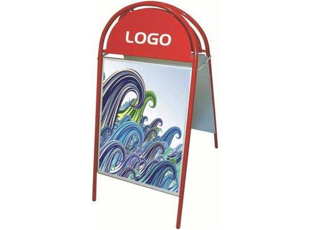 Plakatstativ Expo Gotic 50 x 70 cm rød 