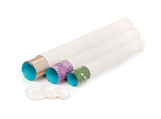 Plastlokk 70mm til posthylse 6 gr.pr.stk 