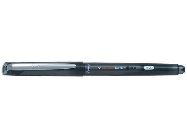 Rollerpenn PILOT V-Ball Grip 1,0mm sort 