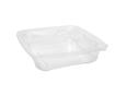 9433821 Paccor E400646 Salatbeger "SQ" 750ml |180x180x48mm Begerbunn klar rPET uten lokk (396 stk)