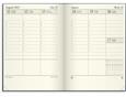 285218 Grieg kalender 98183125 Sjefskalender GRIEG A4 imitert 2025 blå 