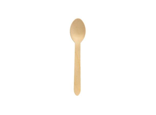 Skje DUNI Petit 16cm tre (100) Kniv | Engangs | Bestikk 