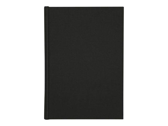 279305  92755900 Skrivebok BURDE A4 linjer sort Notatbok