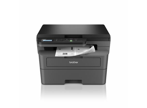 Skriver BROTHER DCP-L2620DW mono 3 i 1 Laserskriver | Sort/Hvit | Trådløs |WiFi 