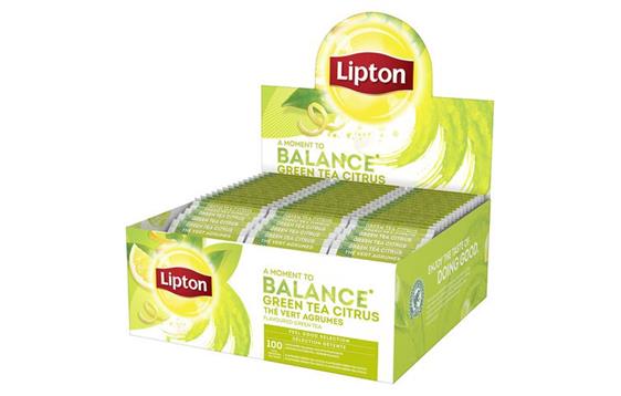 355128  1904390 Te LIPTON gr&#248;nn sitrus (100) 