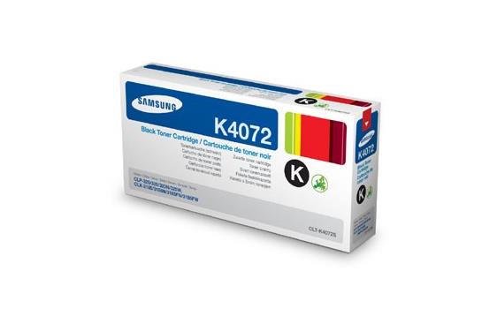 9438963 Samsung CLT-K4072S/ELS Toner SAMSUNG CLT-K4072S 1.5K sort 