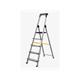 17634972 BES553073 Trappestige WONDAY 5 trinn aluminium Trapp | Gardintrapp