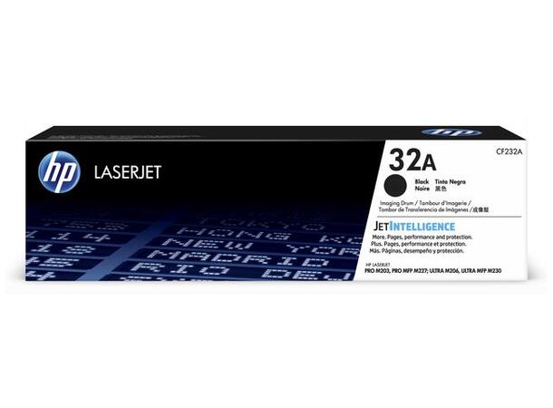 Trommel HP CF232A sort HP 32A LaserJet-bildetrommel 