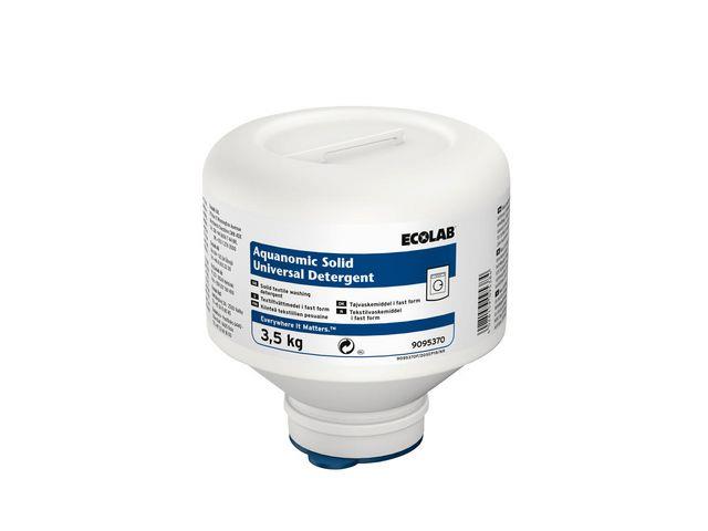 205961 ECOLAB 9095370 T&#248;yvask Aquanomic Solid Univ Deter 3,5kg 