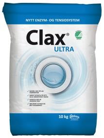 149844 Lilleborg 3574 T&#248;yvask CLAX Ultra 10kg. H&#248;yeffektivt vaskepulver for t&#248;yvask