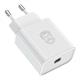 9442734 UA100 UPSTR&#214;M CIRKUL&#196;R 20W USB-C Power Adapter 